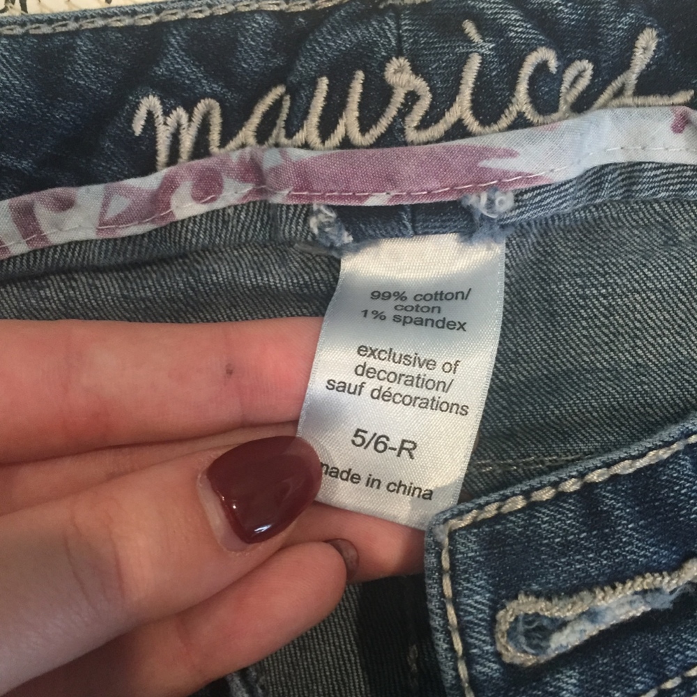 Maurice Bootcut Jeans 5/6 R - Picture 2 of 6